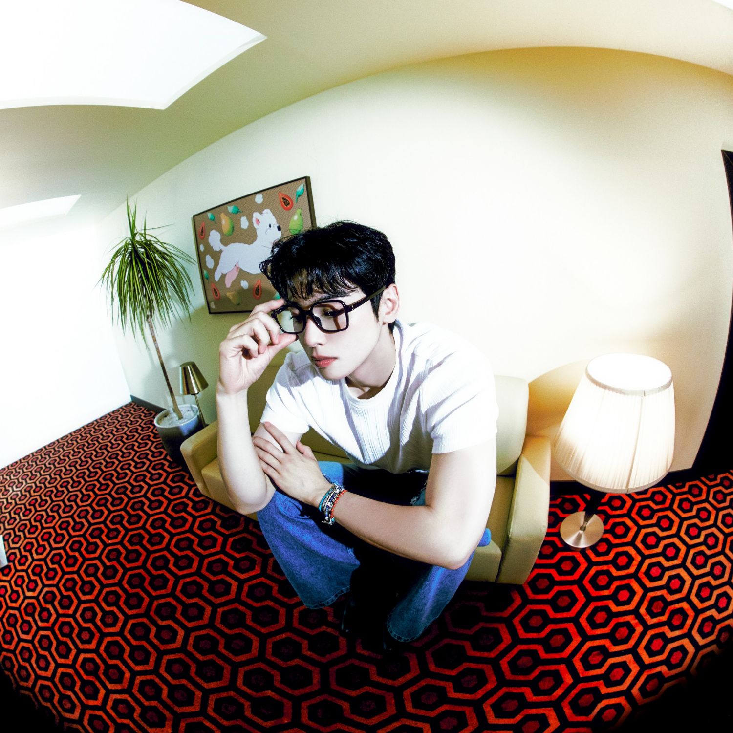 Cuplikan di balik layar dari Cha Eunwoo