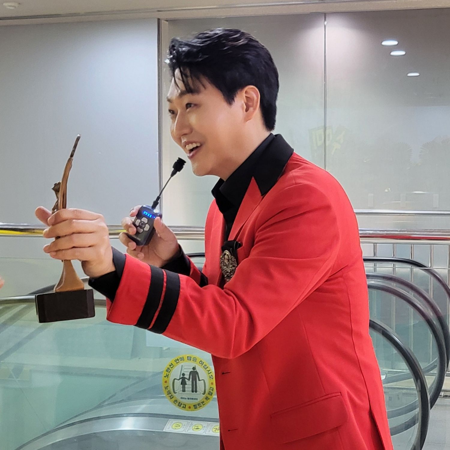 Recent activity shot of Min Soohyun