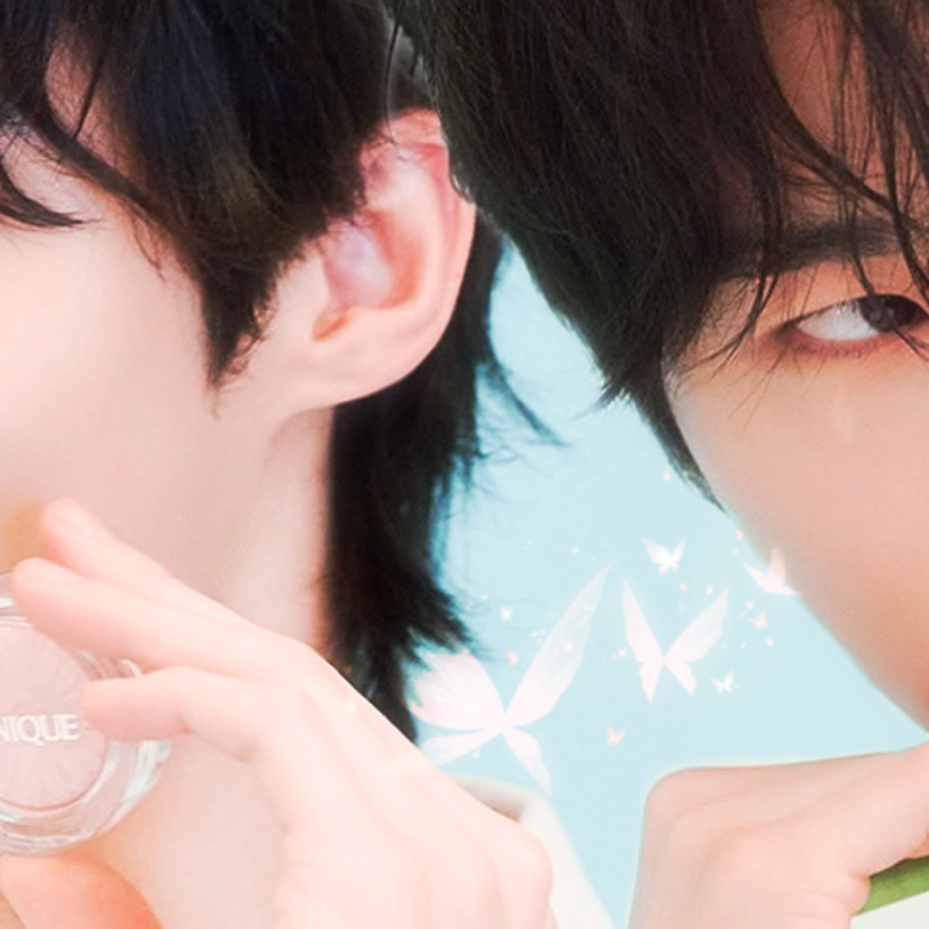 Behind-the-scenes cut of Byeon Wooseok