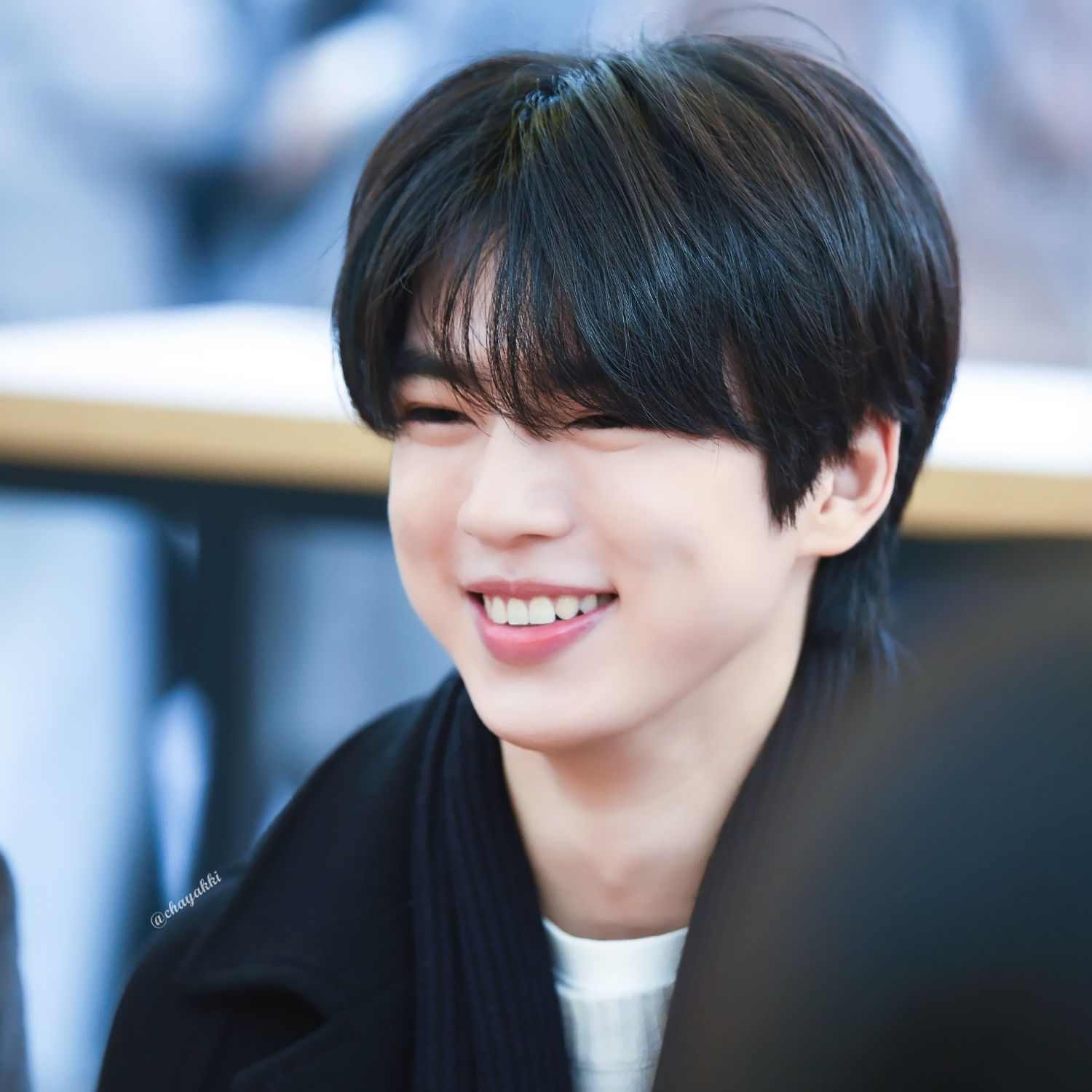 Behind-the-scenes cut of Cha Junhwan