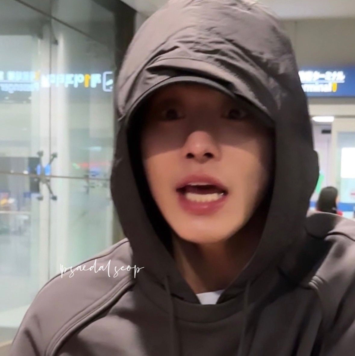 Cuplikan di balik layar dari Ahn Hyoseop