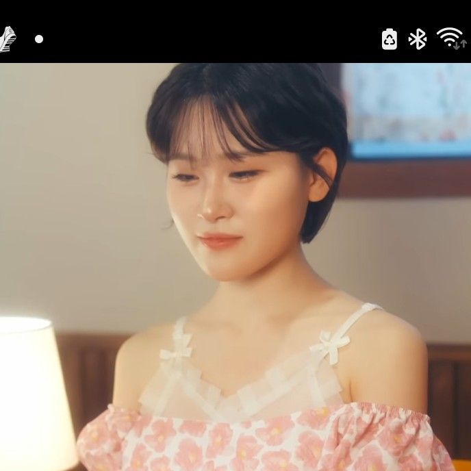 A moment captured by a fan of Kim Dahyun