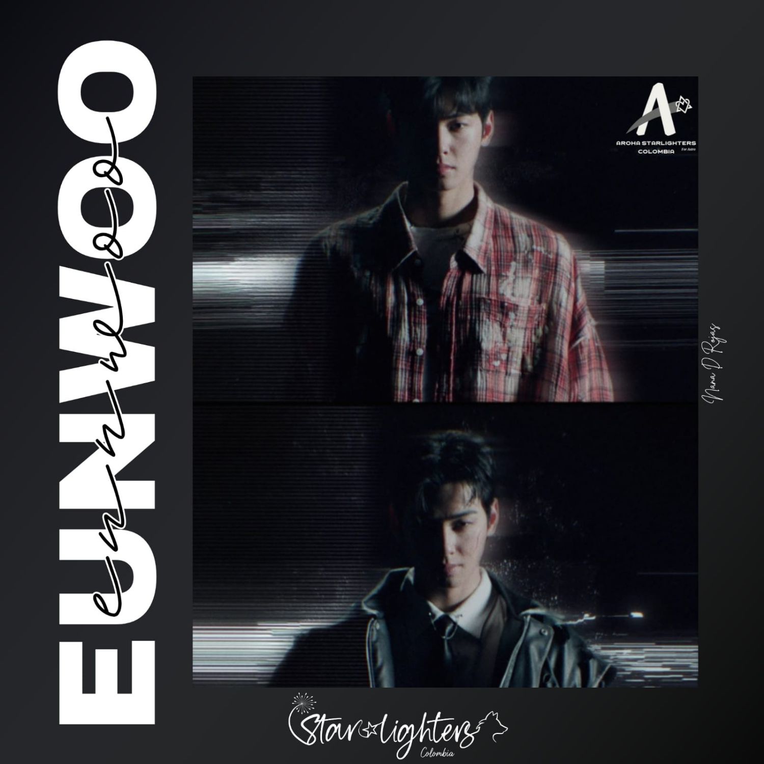 A moment captured by a fan of Cha Eunwoo