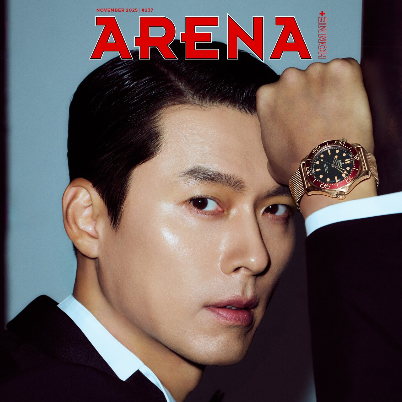 Behind-the-scenes cut of Hyun Bin