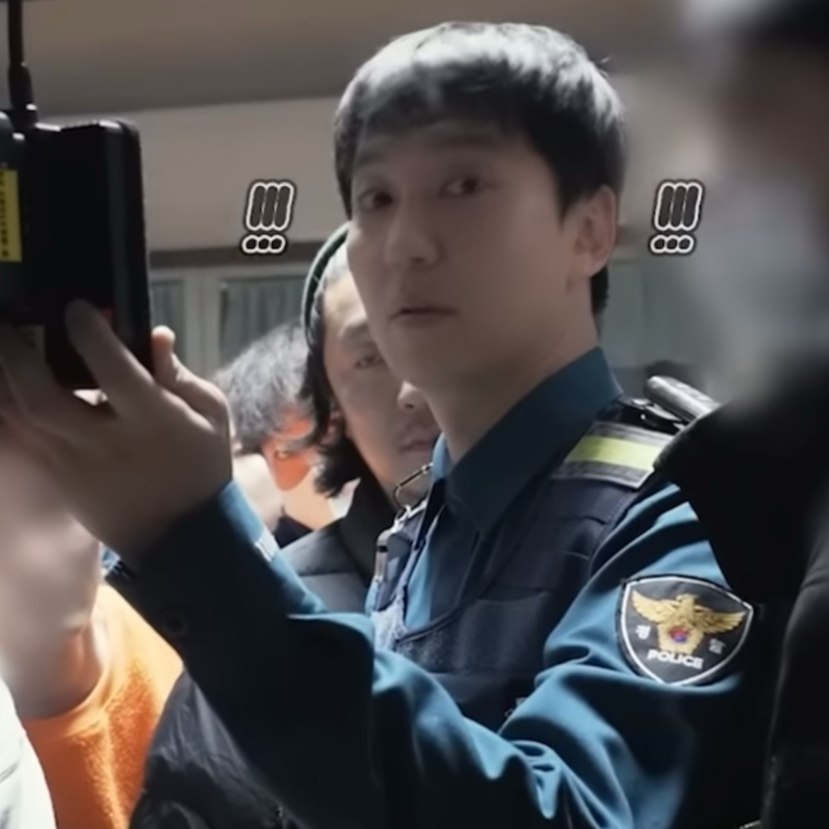 Behind-the-scenes cut of Kim Namgil