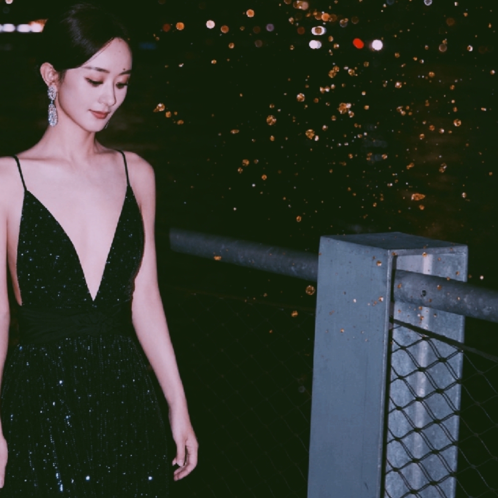 A moment captured by a fan of Zhao Liying