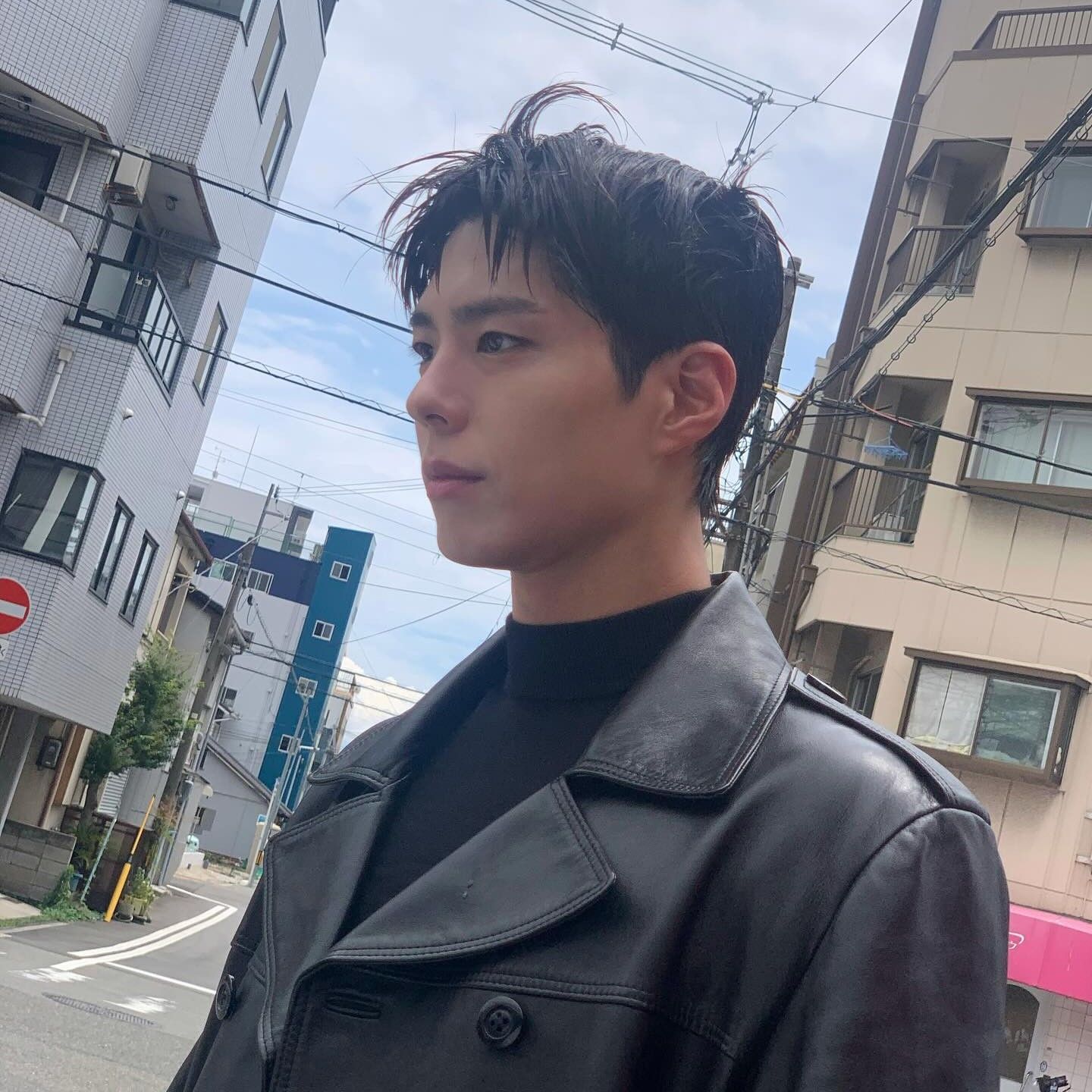 Recent activity shot of Park Bogum