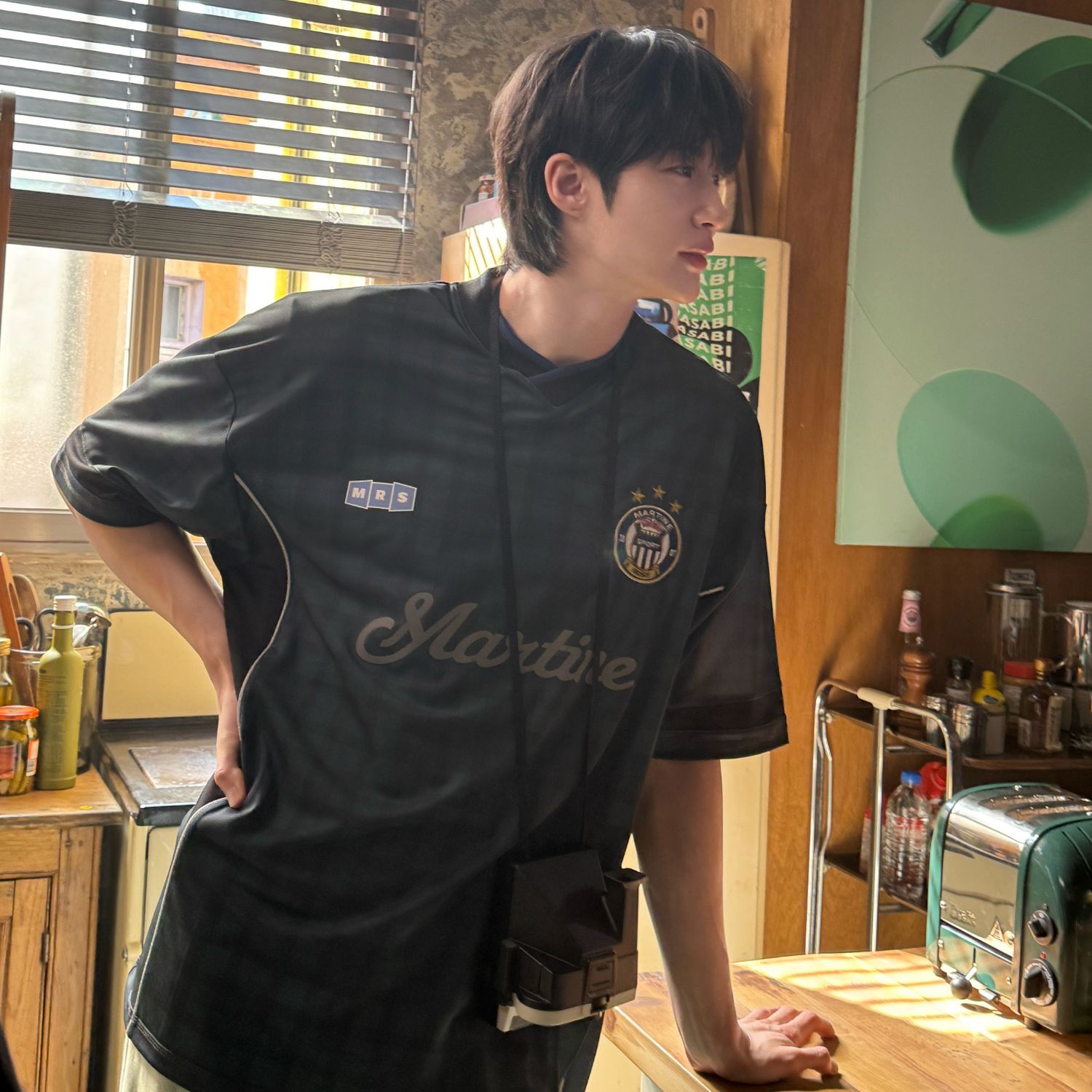 A moment captured by a fan of Byeon Wooseok
