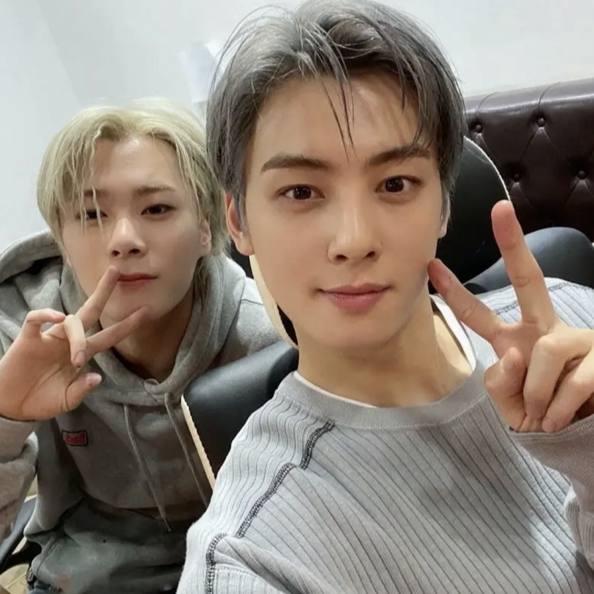 A moment captured by a fan of Cha Eunwoo