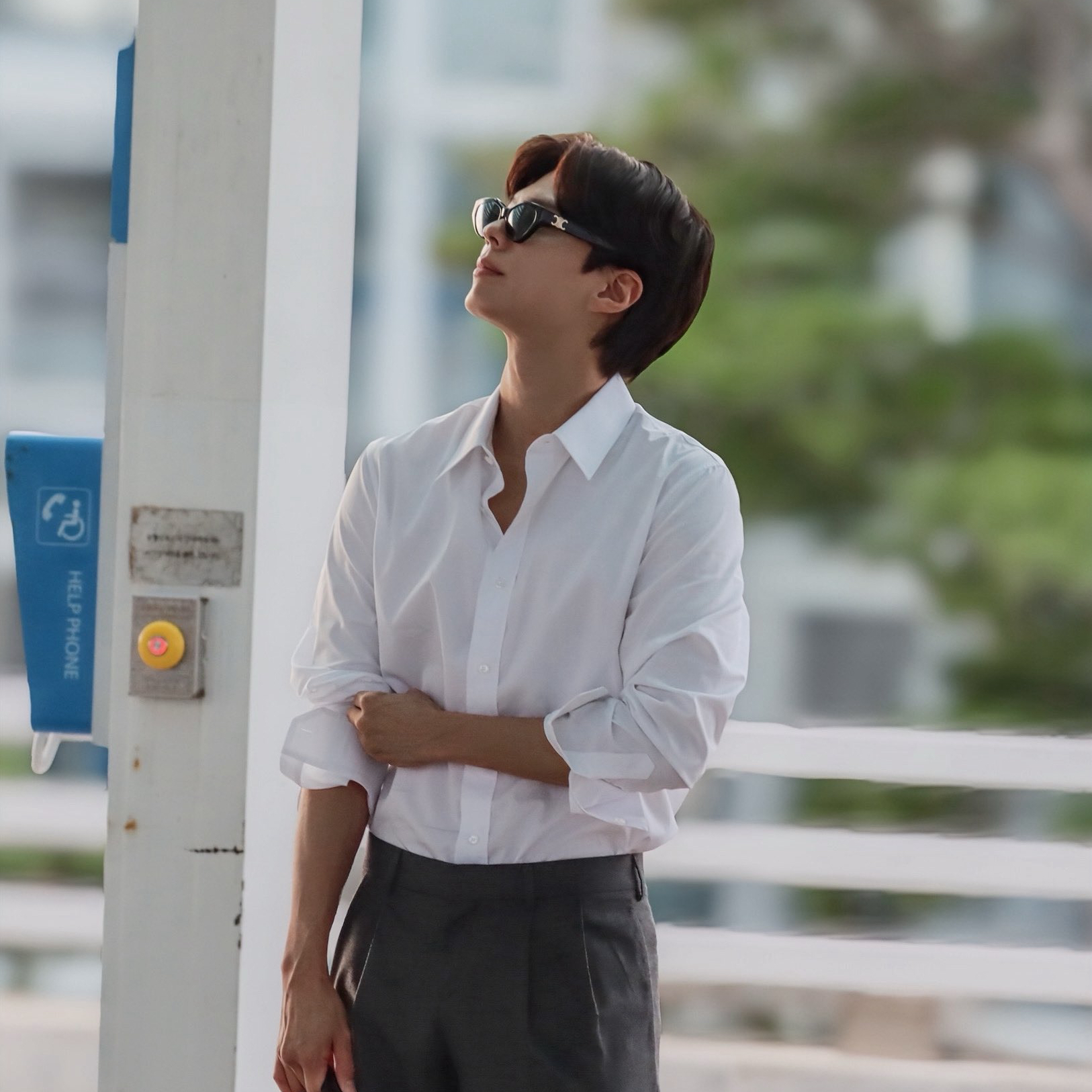 Recent activity shot of Park Bogum