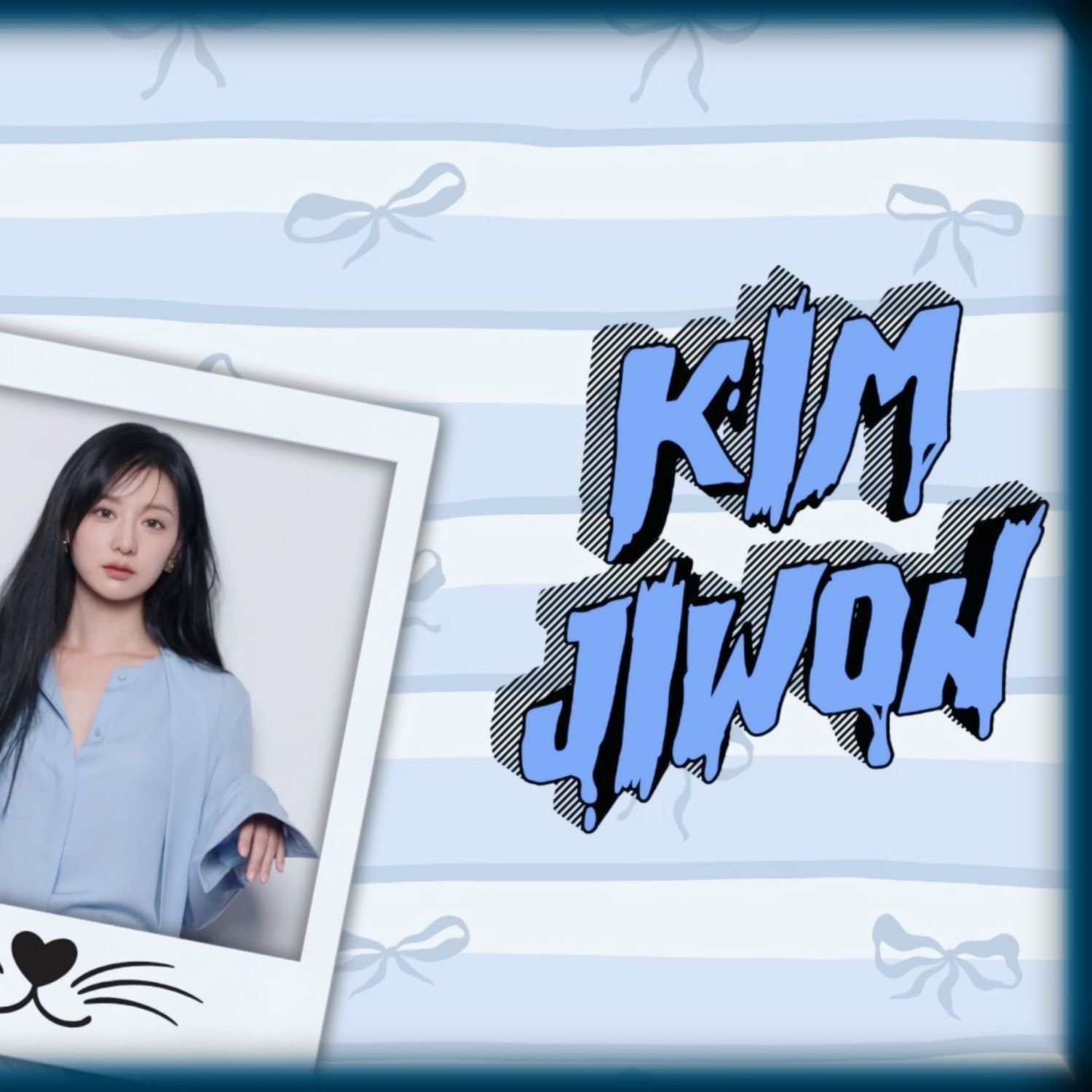 Behind-the-scenes cut of Kim Jiwon