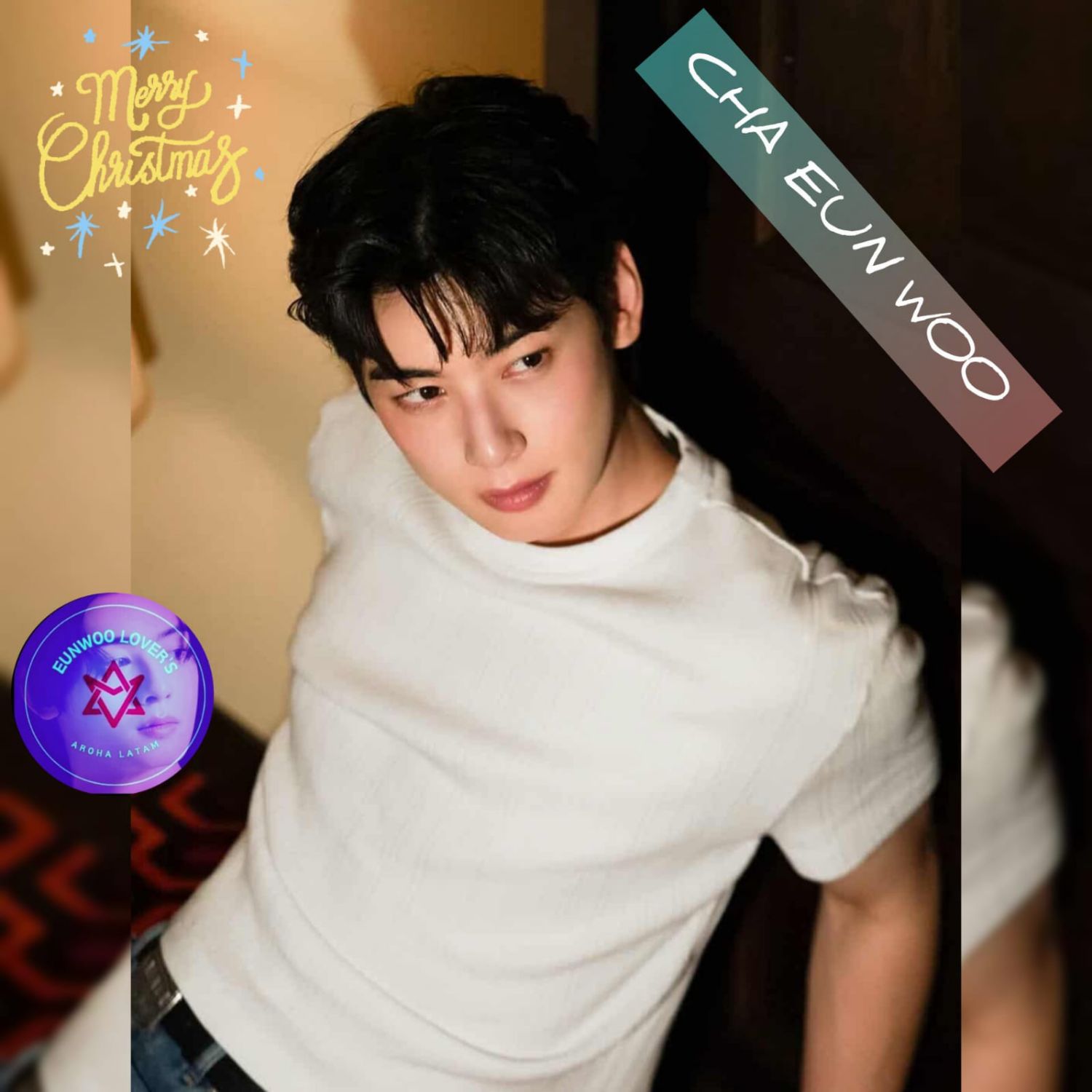 Recent activity shot of Cha Eunwoo