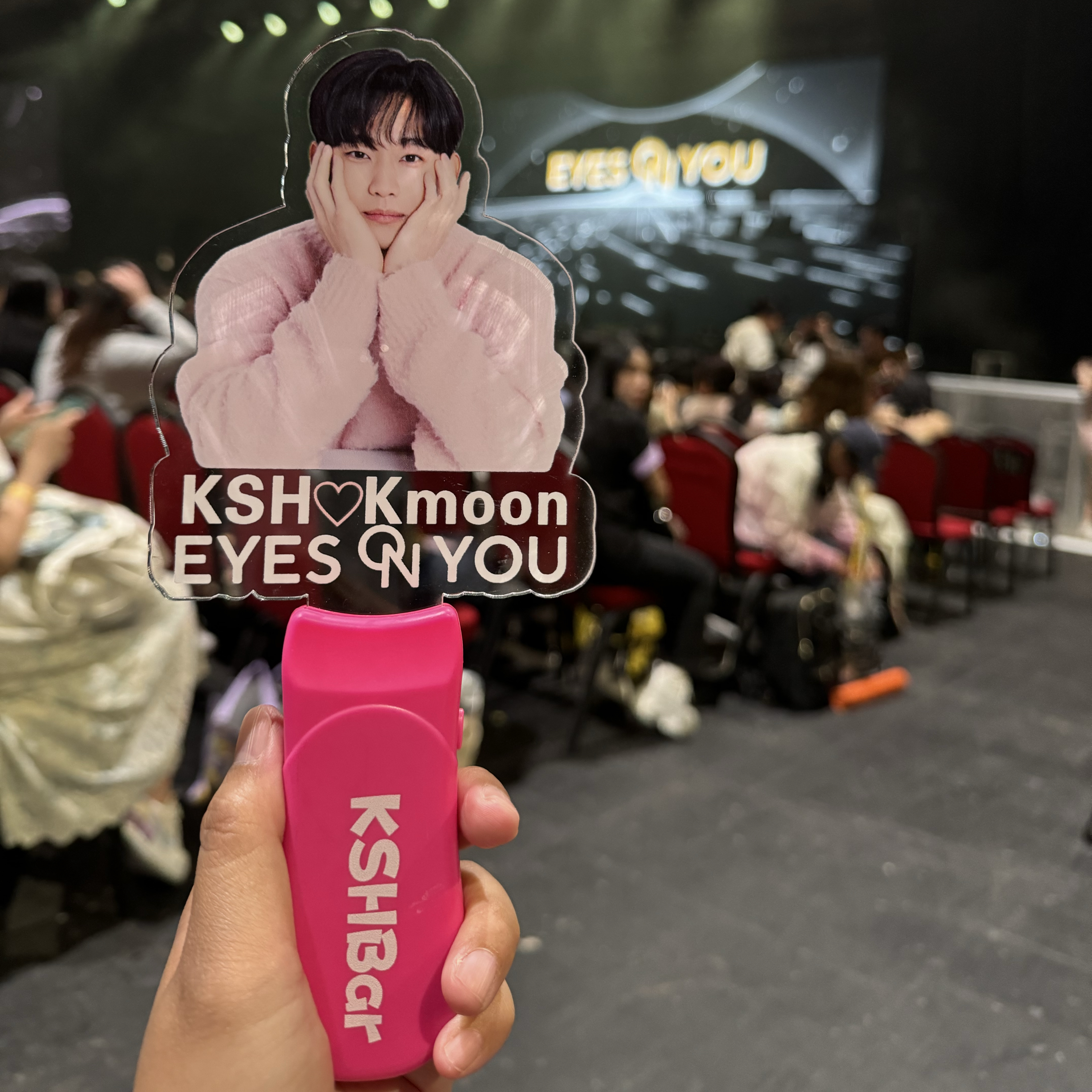 A moment captured by a fan of Kim Soohyun