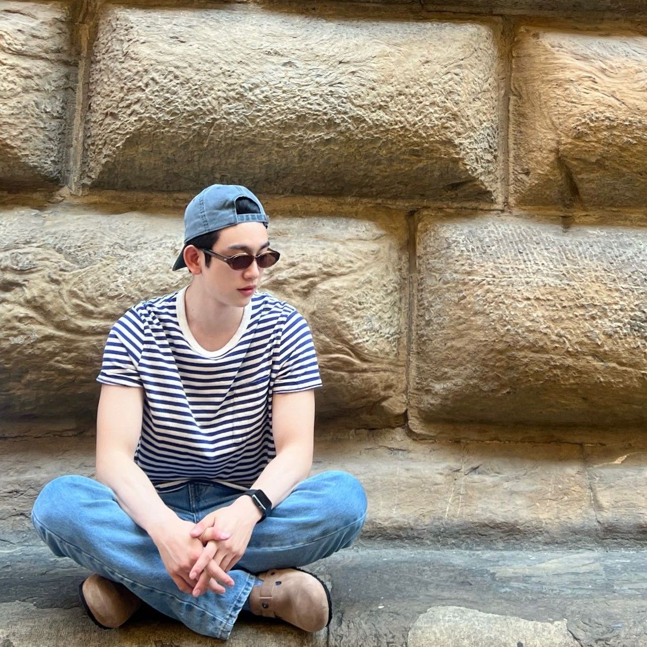 A moment captured by a fan of Park Jinyoung