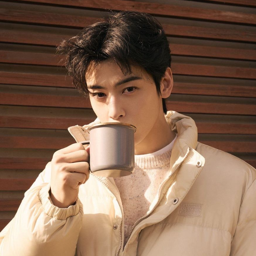 A moment captured by a fan of Cha Eunwoo