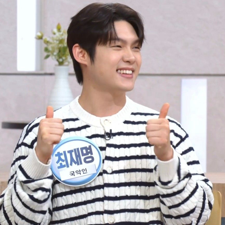 Behind-the-scenes cut of Choi Jaemyeong