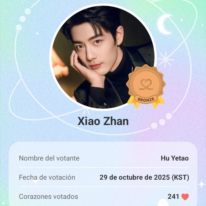 A moment captured by a fan of Xiao Zhan