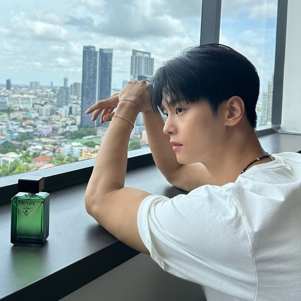 Behind-the-scenes cut of Cha Hakyeon (N)