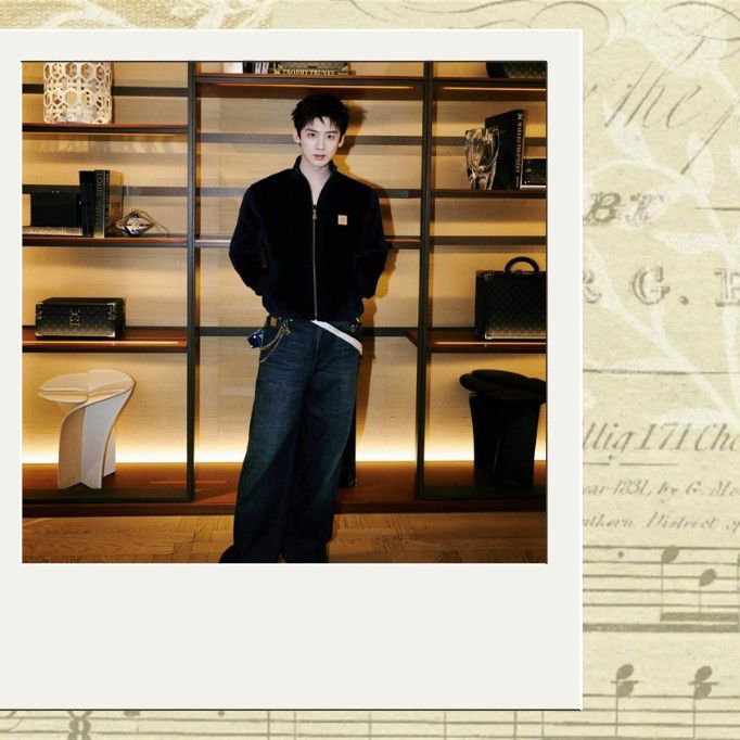 A moment captured by a fan of Bai Jingting