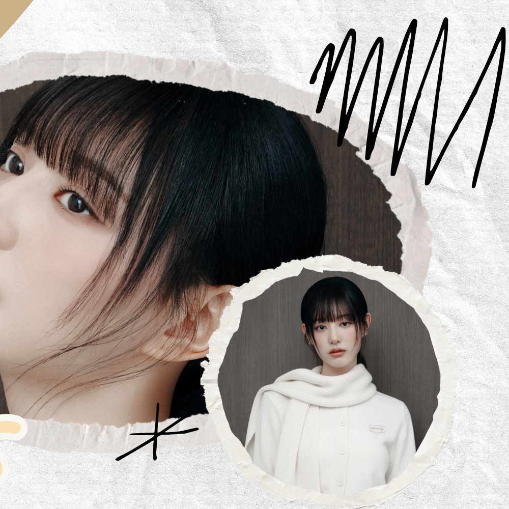 Behind-the-scenes cut of Kim Jiwon