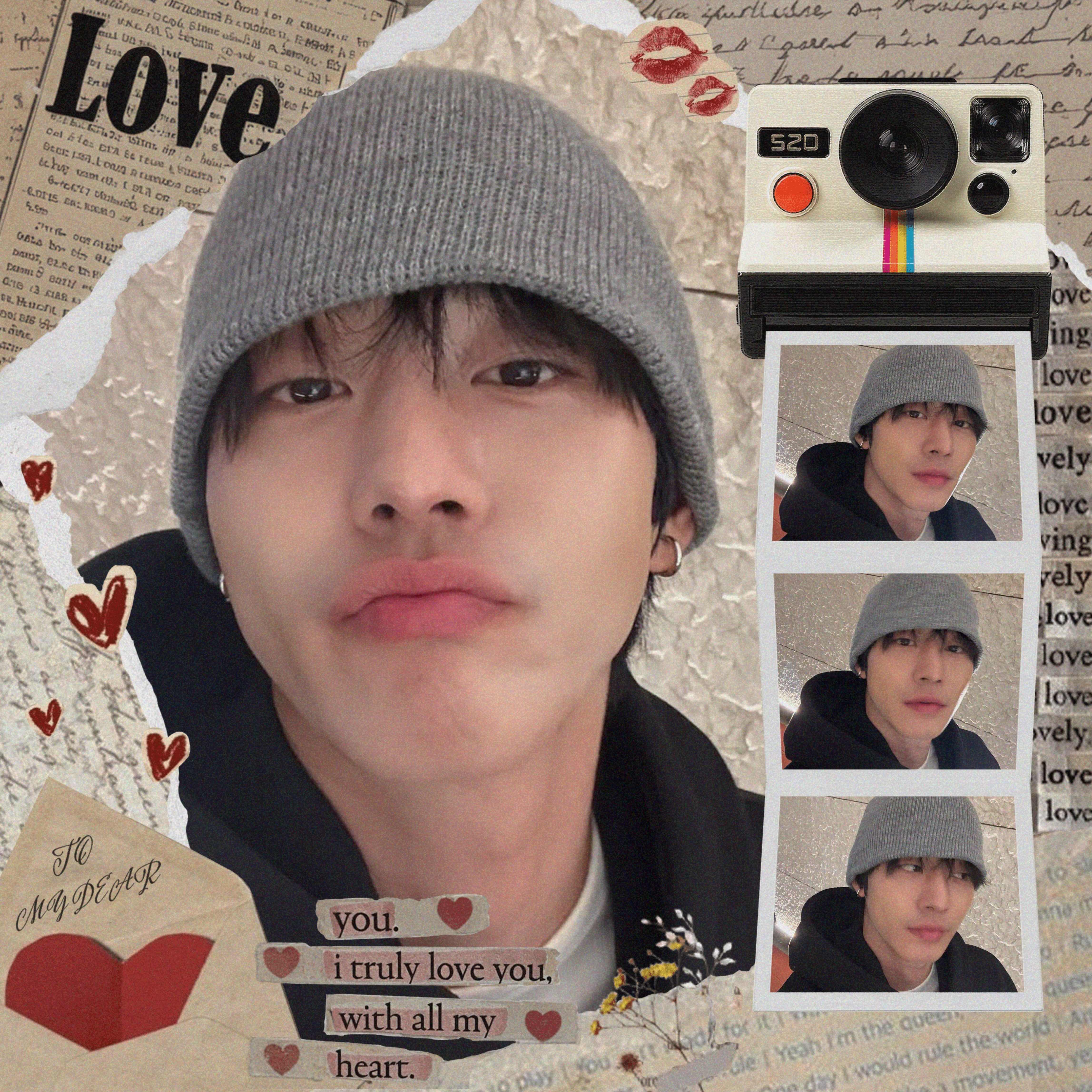 Recent activity shot of Ahn Hyoseop