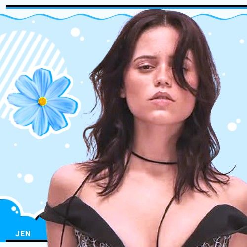 Recent activity shot of Jenna Ortega