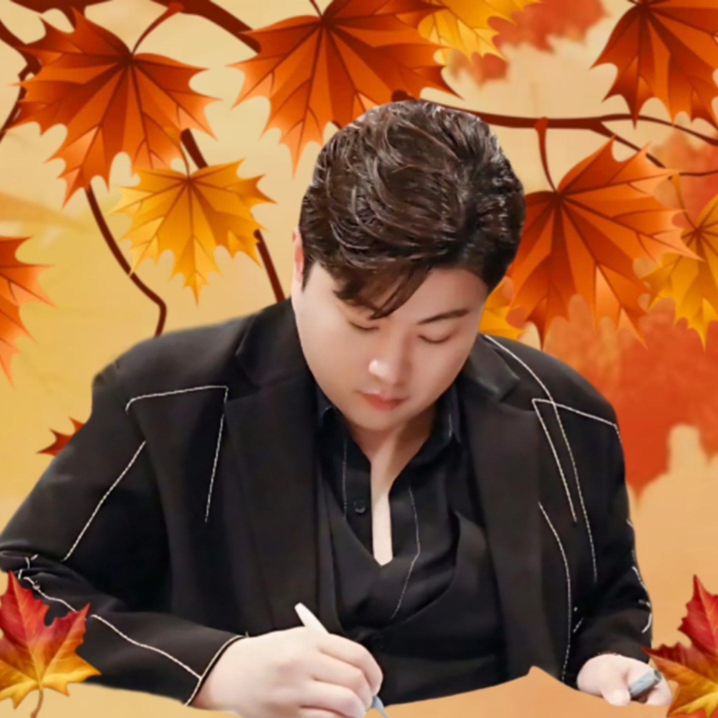 Momen yang diabadikan oleh penggemar Kim Hojoong