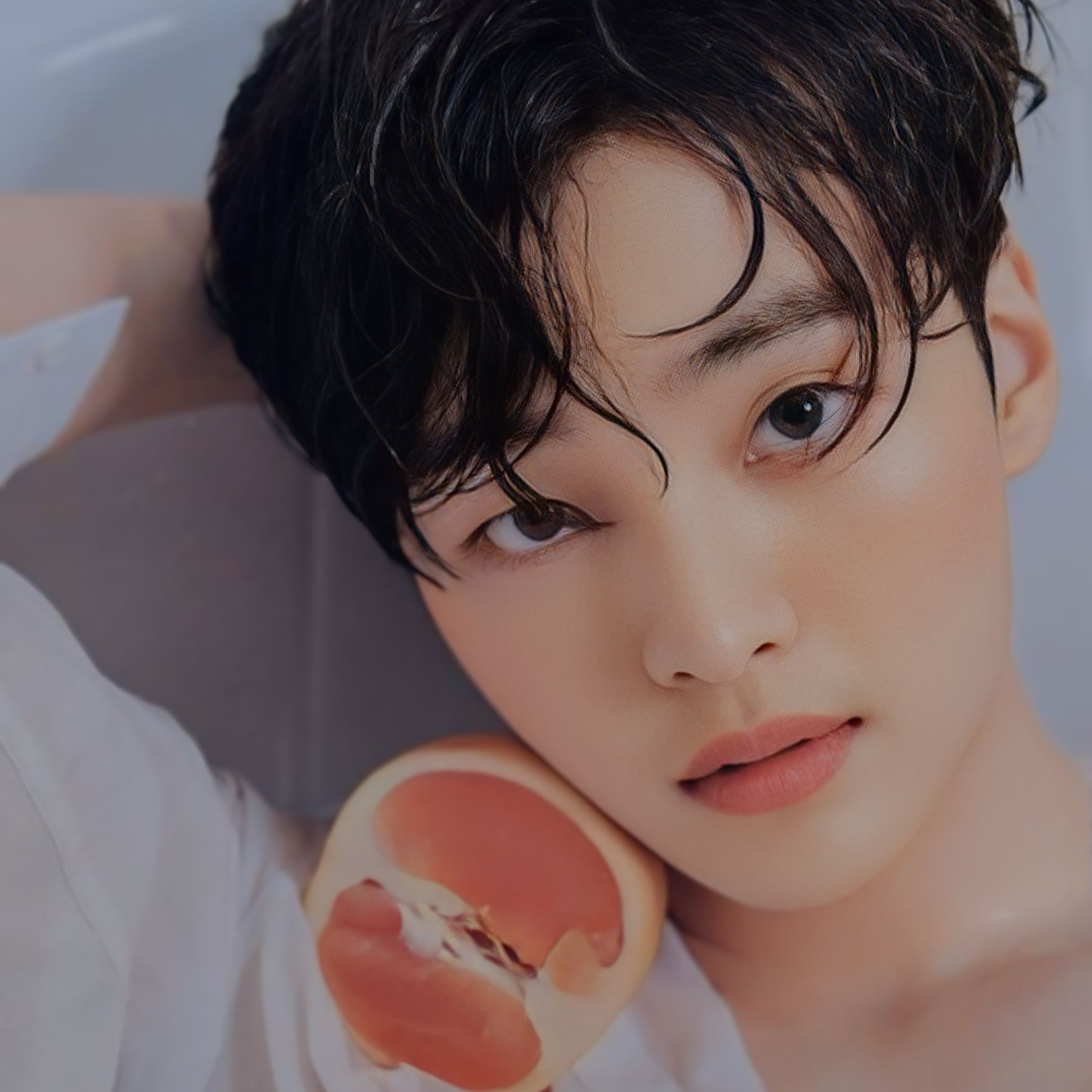 Recent activity shot of Kim Minjae