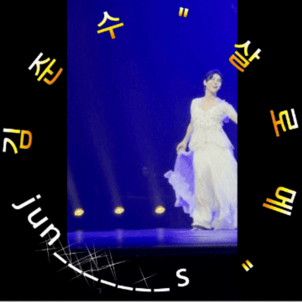 Behind-the-scenes cut of Kim Junsu (1991)