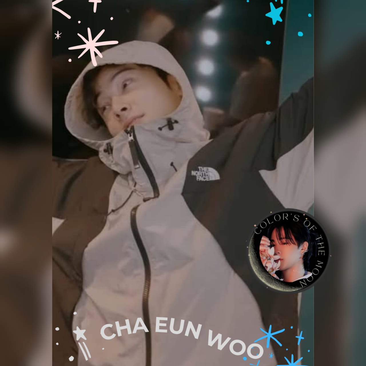 A moment captured by a fan of Cha Eunwoo