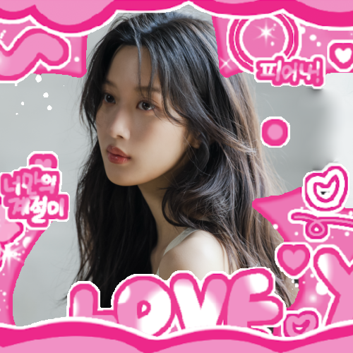 Behind-the-scenes cut of Mun Kayoung