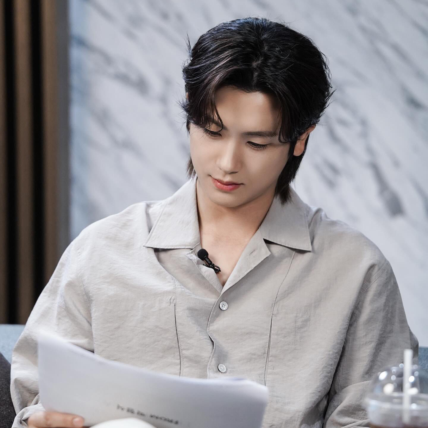 Behind-the-scenes cut of Park Hyungsik