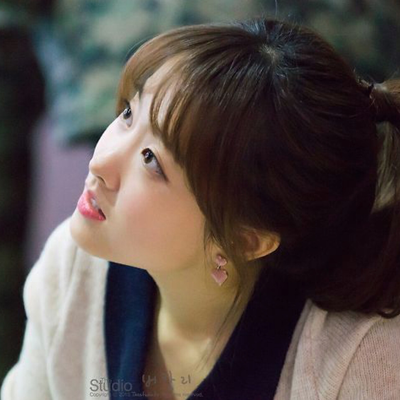 A moment captured by a fan of Park Boyoung