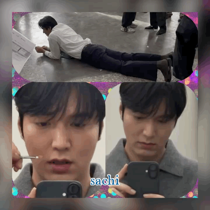 이민호 팬이 찍은 순간