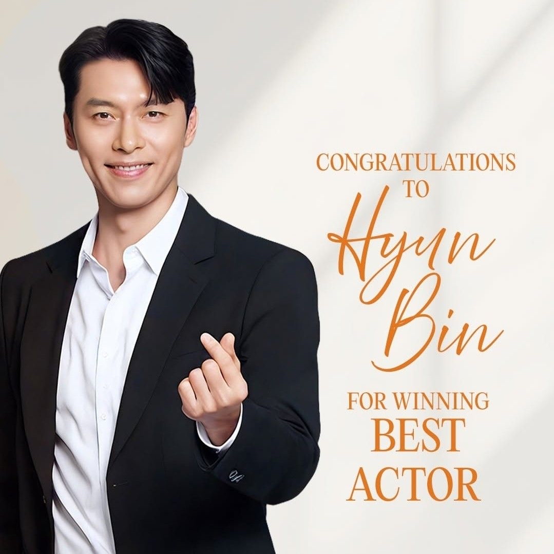 Momen yang diabadikan oleh penggemar Hyun Bin