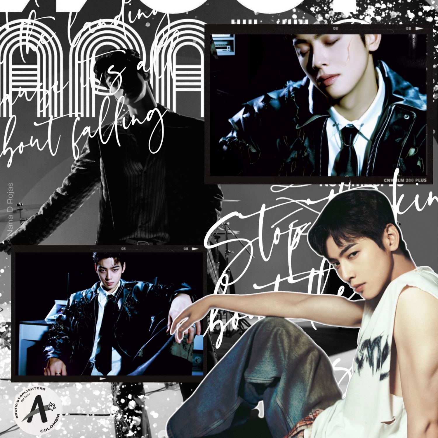 A moment captured by a fan of Cha Eunwoo