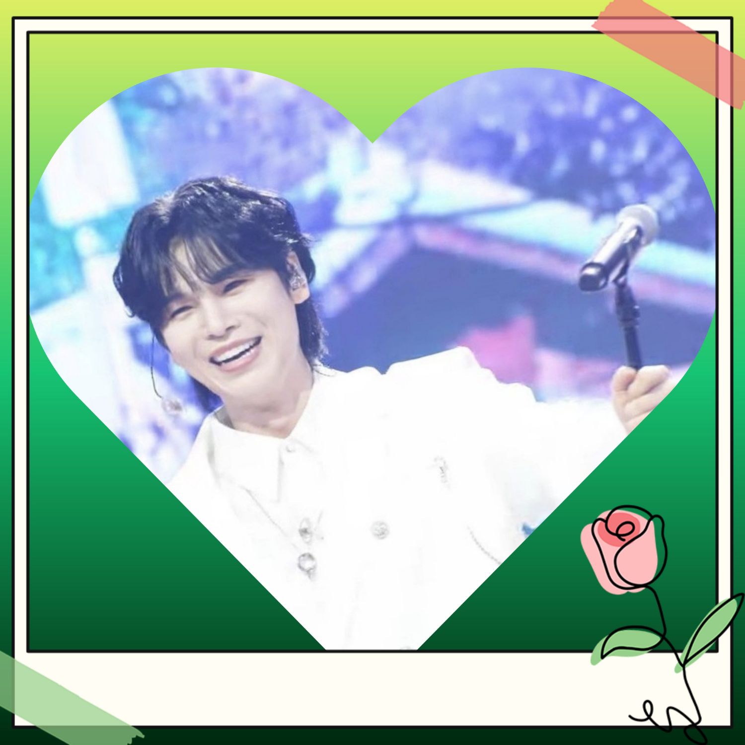 A moment captured by a fan of Kim Junsu (1991)