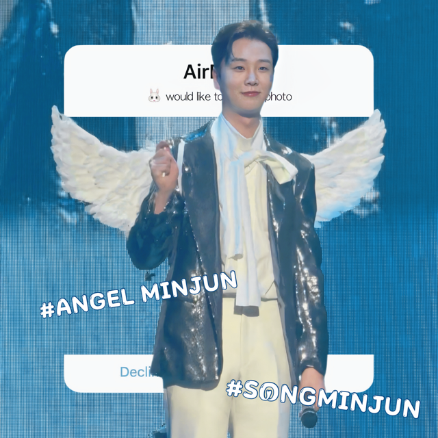Behind-the-scenes cut of Song Minjun