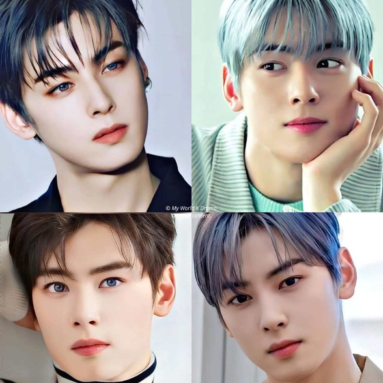 Behind-the-scenes cut of Cha Eunwoo