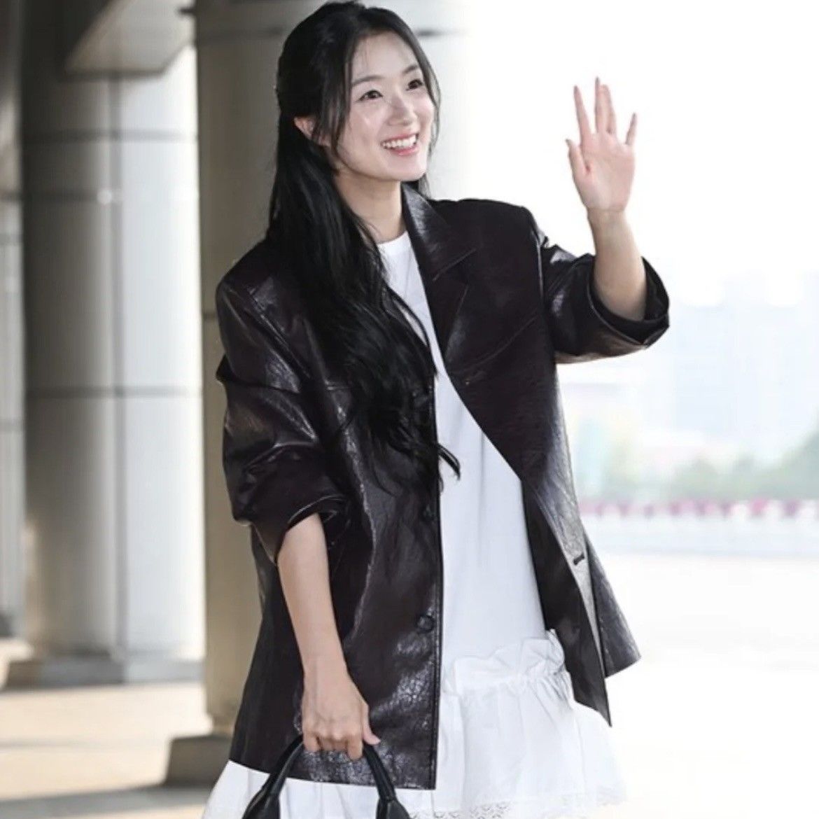 A moment captured by a fan of Kim Hyeyoon