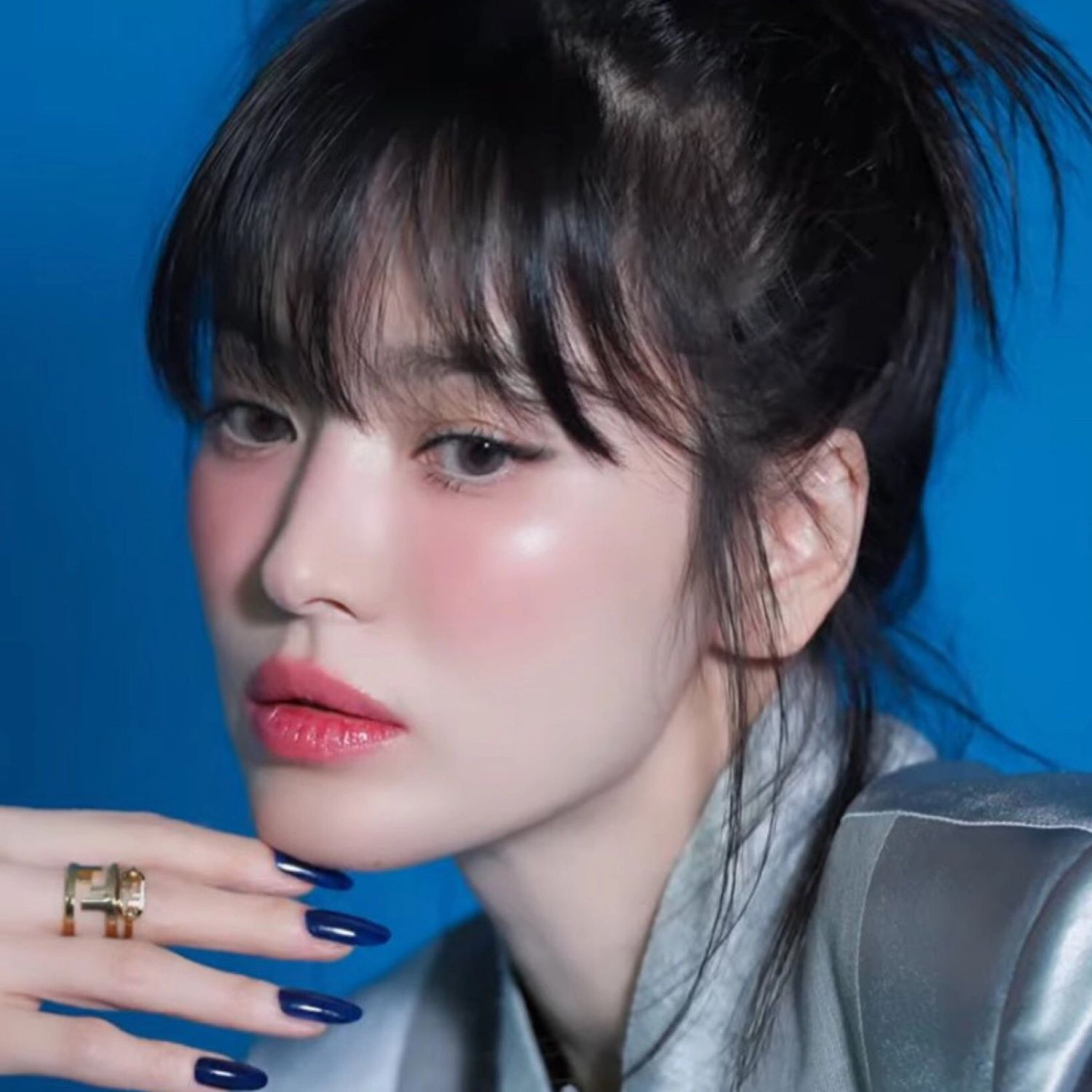 Behind-the-scenes cut of Song Hyekyo