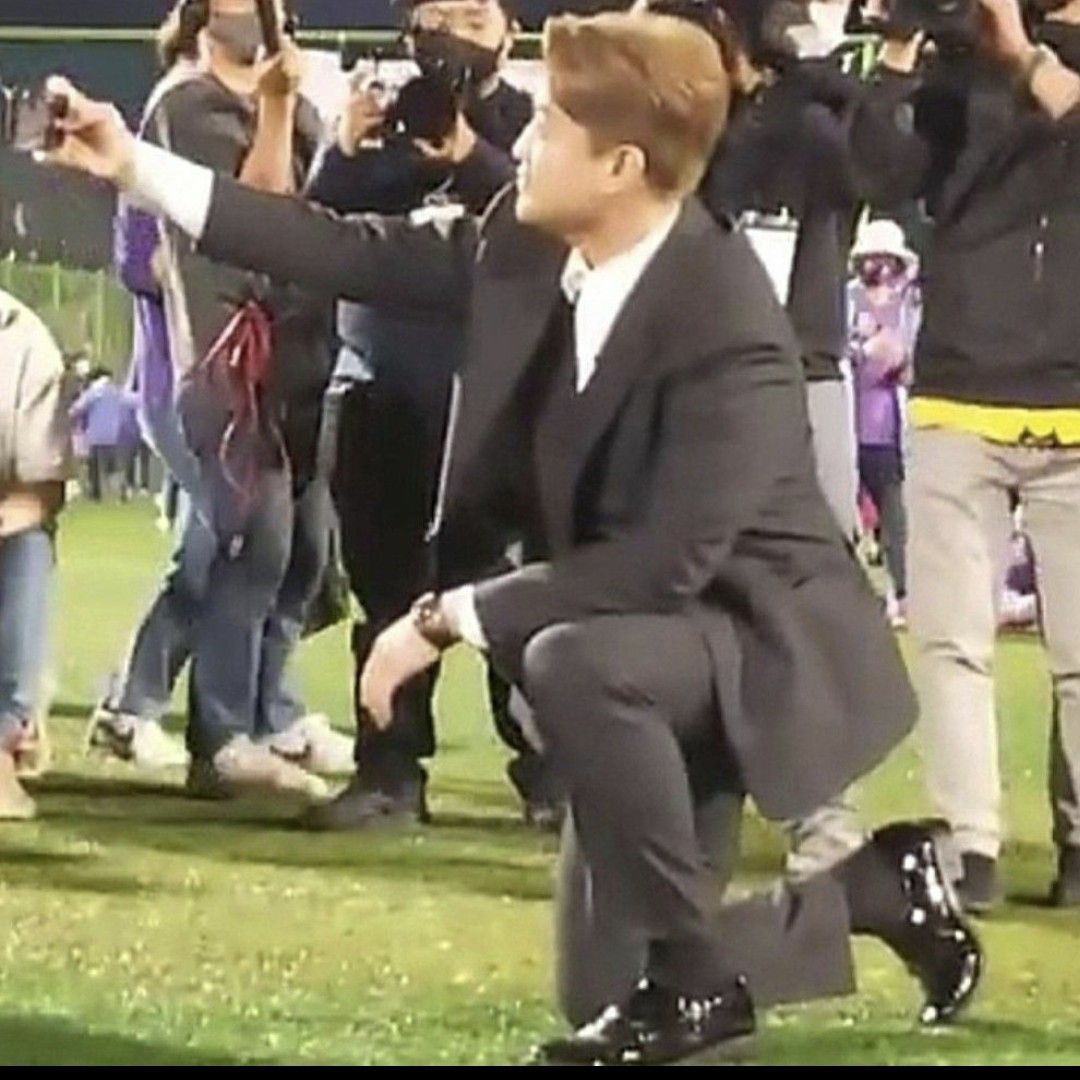 Recent activity shot of Kim Hojoong