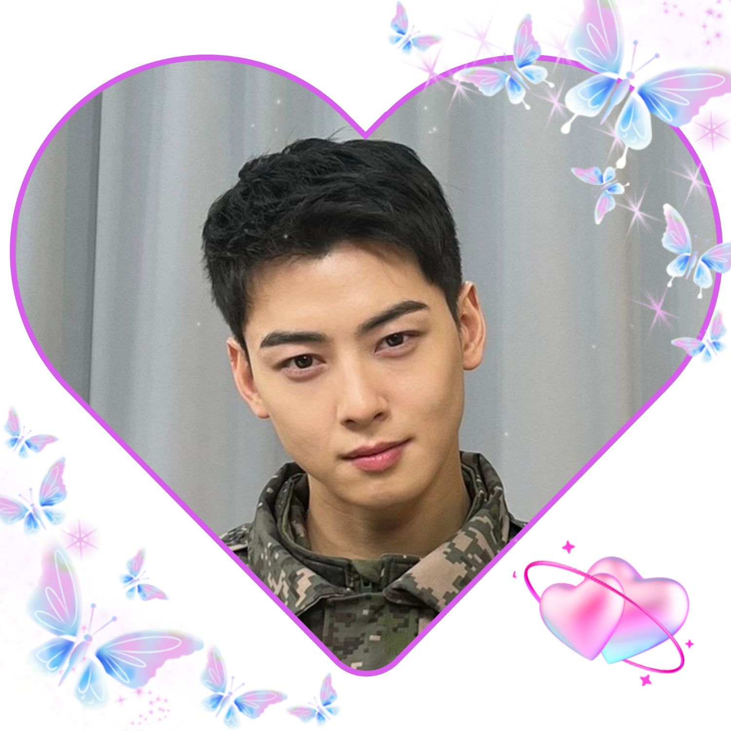 Behind-the-scenes cut of Cha Eunwoo