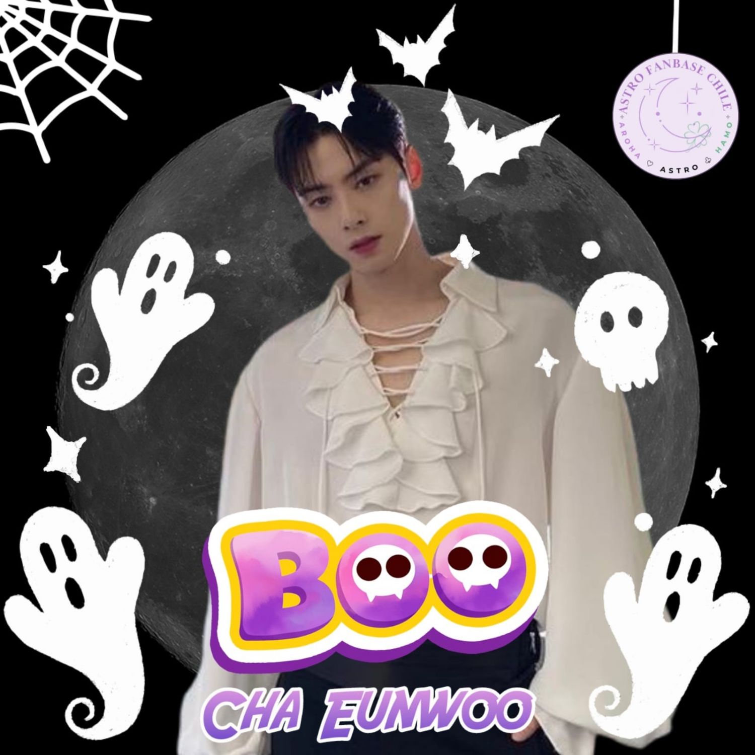 Behind-the-scenes cut of Cha Eunwoo