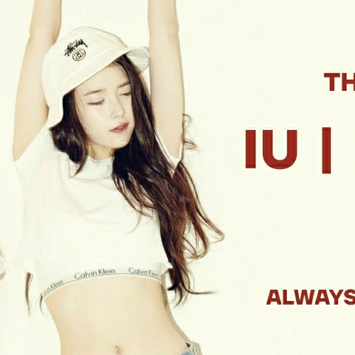 Behind-the-scenes cut of IU