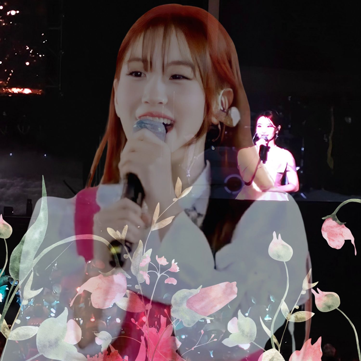 Behind-the-scenes cut of Oh Yujin
