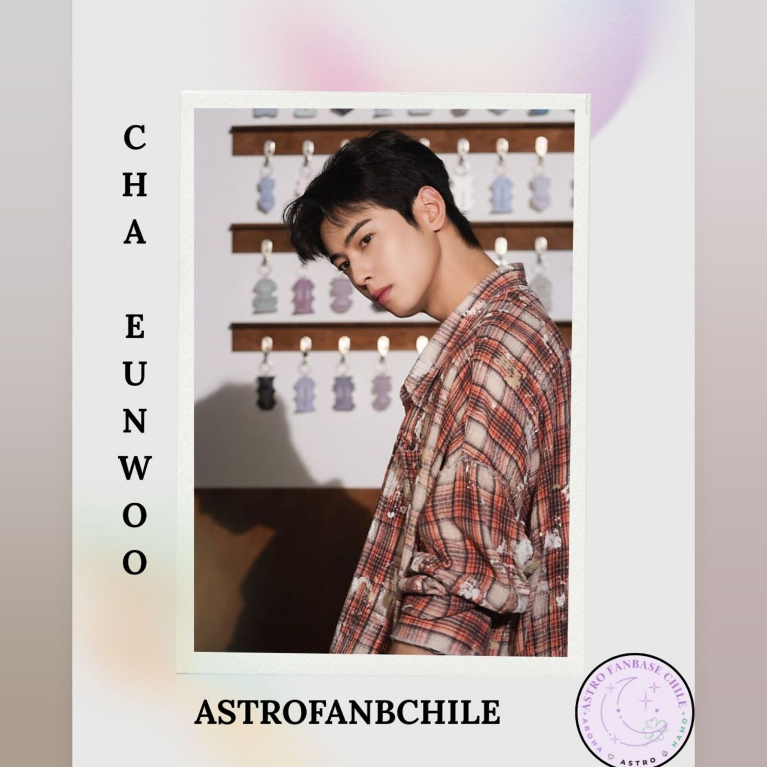 A moment captured by a fan of Cha Eunwoo