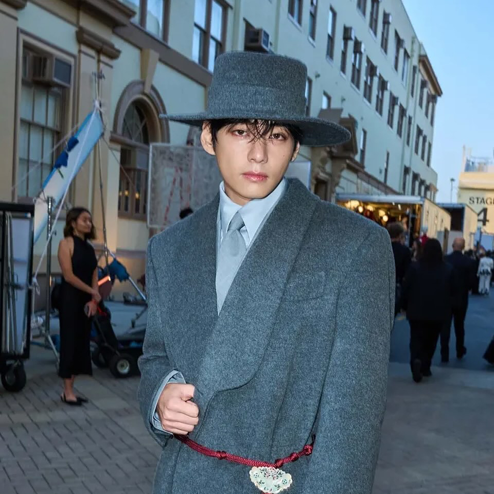 Recent activity shot of Kim Taehyung (V)