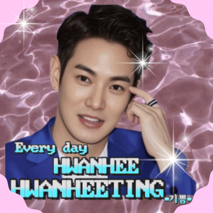 Behind-the-scenes cut of Hwanhee