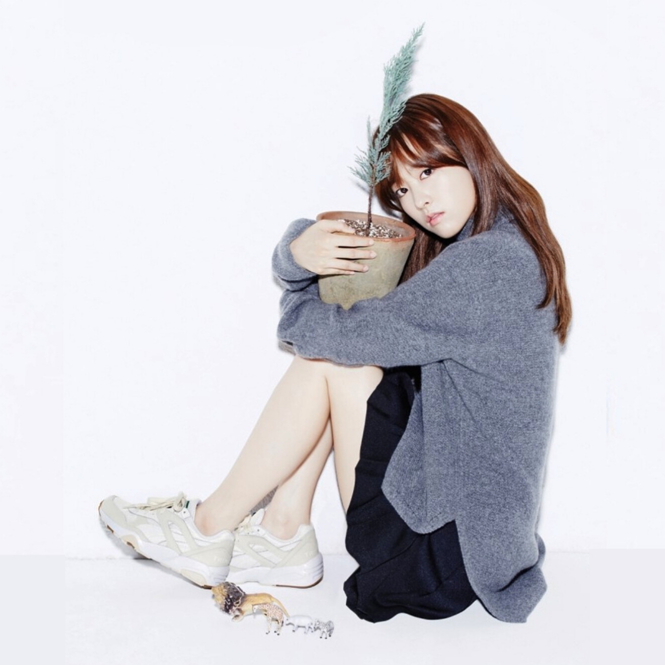 A moment captured by a fan of Park Boyoung